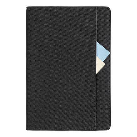 Ежедневник Flexy Smart Combi Daphne А5, черный, недатированный, в гибкой обложке