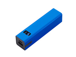 Внешний аккумулятор «Rail» c дисплеем, 5000 mAh, Цвет синий