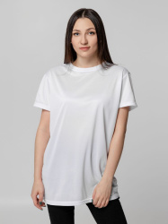 Футболка унисекс для сублимации Paint Tee, белая, 46-56