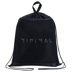 Мешок для обуви BRAUBERG, с петлёй, карман на молнии, 47х37 см, "Minimal", 274636