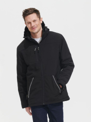 Куртка мужская Rock Men, черная, S-XXL
