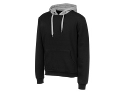 Толстовка с капюшоном «Amsterdam» мужская, Размер 2XL, Цвет черный/серый меланж