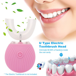 Ультразвуковая электрическая отбеливающая зубная щетка Toothbrush Cold Light Whitening
