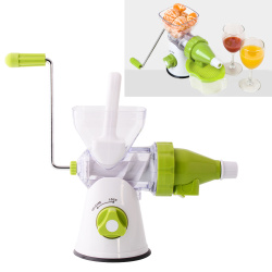 Соковыжималка механическая шнековая (ручная) Manual Juicer(многофункциональная ручная соковыжималка)