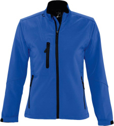 Куртка женская на молнии Roxy 340 ярко-синяя, S–L