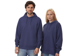 Толстовка с капюшоном оверсайз «Lisbon» унисекс, Размер XL, Цвет темно-синий