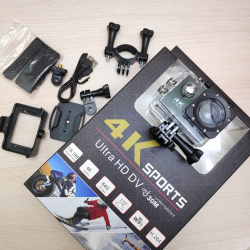 Экшн камера 4К Ultra HD Sports (4K WiFi Action Camera). Качество А