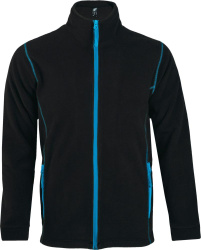 Куртка мужская Nova Men 200, черная с ярко-голубым, S–3XL