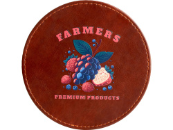 Набор аксессуаров для вина «Fabrizio» с рельефной УФ-печатью, Цвет коричневый/серебристый