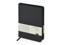 Ежедневник недатированный А6 «Megapolis Color», Размер А6, Цвет черный