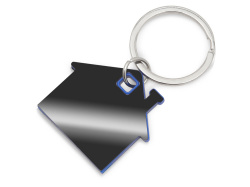 Брелок «SteelPop House», Цвет цвет вороненой стали/синий