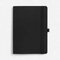 Ежедневник Peel Flex, недатированный, черный, 15х20,8х1,5 см