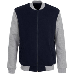 Бомбер College, темно-синий, XS–XXL