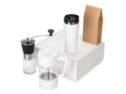 Подарочный набор «Бодрое утро» 2.0, Цвет белый