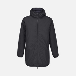 Куртка-парка унисекс Reverse, черная, XS–3XL