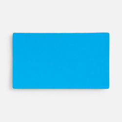 Лейбл Listra Soft Touch, M, голубой, 3,5х6 см