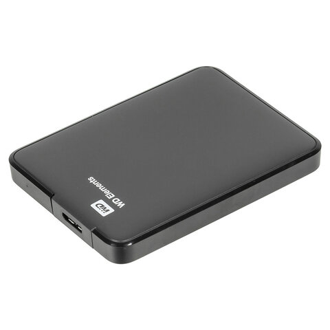 Внешний жесткий диск WD Elements Portable 2TB, 2.5", USB 3.0, черный, WDBU6Y0020BBK-WESN