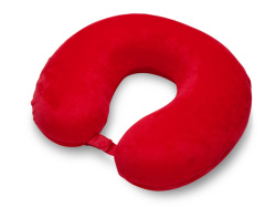 Подушка для путешествий с эффектом памяти «Basic», Цвет красный