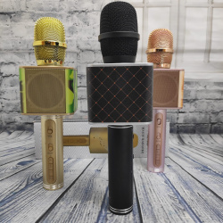Беспроводной Bluetooth караоке микрофон, портативная колонка Magic Karaoke YS-65 Рисунок