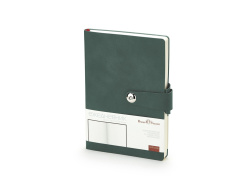 Ежедневник недатированный А5 «Primavera», Цвет темно-зеленый