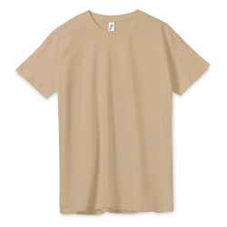 Футболка унисекс Regent 150, песочная, XXS–XXL