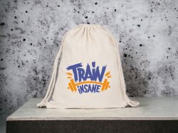 Рюкзак-мешок MIRLO под нанесение логотипа, бежевый