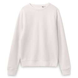 Свитшот унисекс BNC Inspire (Organic), молочно-белый, XS–3XL