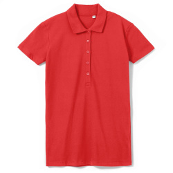 Рубашка поло женская Phoenix Women, красная, S–XXL