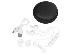 Беспроводные наушники «Get Up» с чехлом, Цвет белый