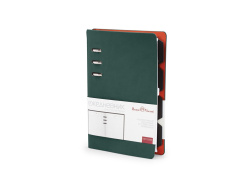 Ежедневник недатированный А5 «Firenze», Размер A5, Цвет зеленый