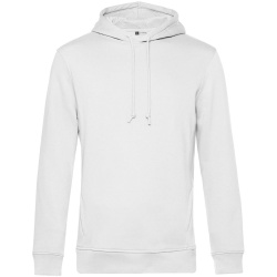 Толстовка с капюшоном унисекс BNC Inspire (Organic), белая, XS–3XL