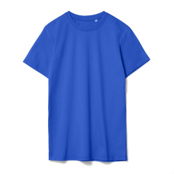 Футболка унисекс T-Bolka 160, ярко-синяя, XS-6XL