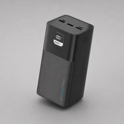 Внешний АКБ NRG Turbo V4 50000 мА-ч, дисплей, Размер 50000 mAh, Цвет черный