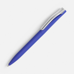 Ручка шариковая Pin Soft Touch, синяя, 14,5х1,0 см
