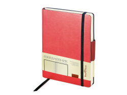 Ежедневник недатированный А5 «Zenith», Размер A5, Цвет красный