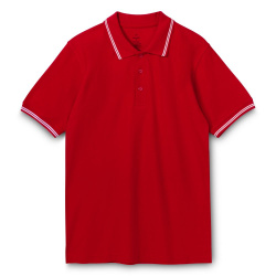 Рубашка поло Virma Stripes, красная, S–3XL