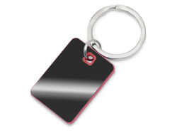 Брелок «SteelPop Rct», Цвет цвет вороненой стали/красный