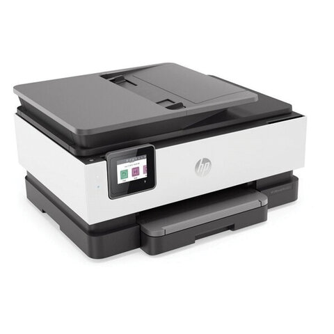 МФУ струйное HP OfficeJet Pro 8023 "3 в 1" A4, 29 стр./мин, 20000 стр./месяц, 1200х1200, ДУПЛЕКС, Wi-Fi, сетевая карта, 1KR64B