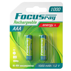 FOCUSray 1000 mAH AAA 1/12/144 аккумулятор, шт ( 2 шт)