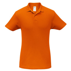 Рубашка поло ID.001 оранжевая, S–3XL
