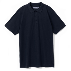 Рубашка поло мужская Neptune, темно-синяя, S–4XL