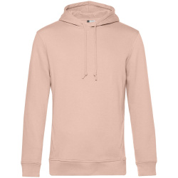 Толстовка с капюшоном унисекс BNC Inspire (Organic), розовая, XS–3XL