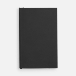 Ежедневник Flat Mini, недатированный, черный, 10x16x1 см
