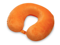 Подушка для путешествий с эффектом памяти «Basic», Цвет оранжевый