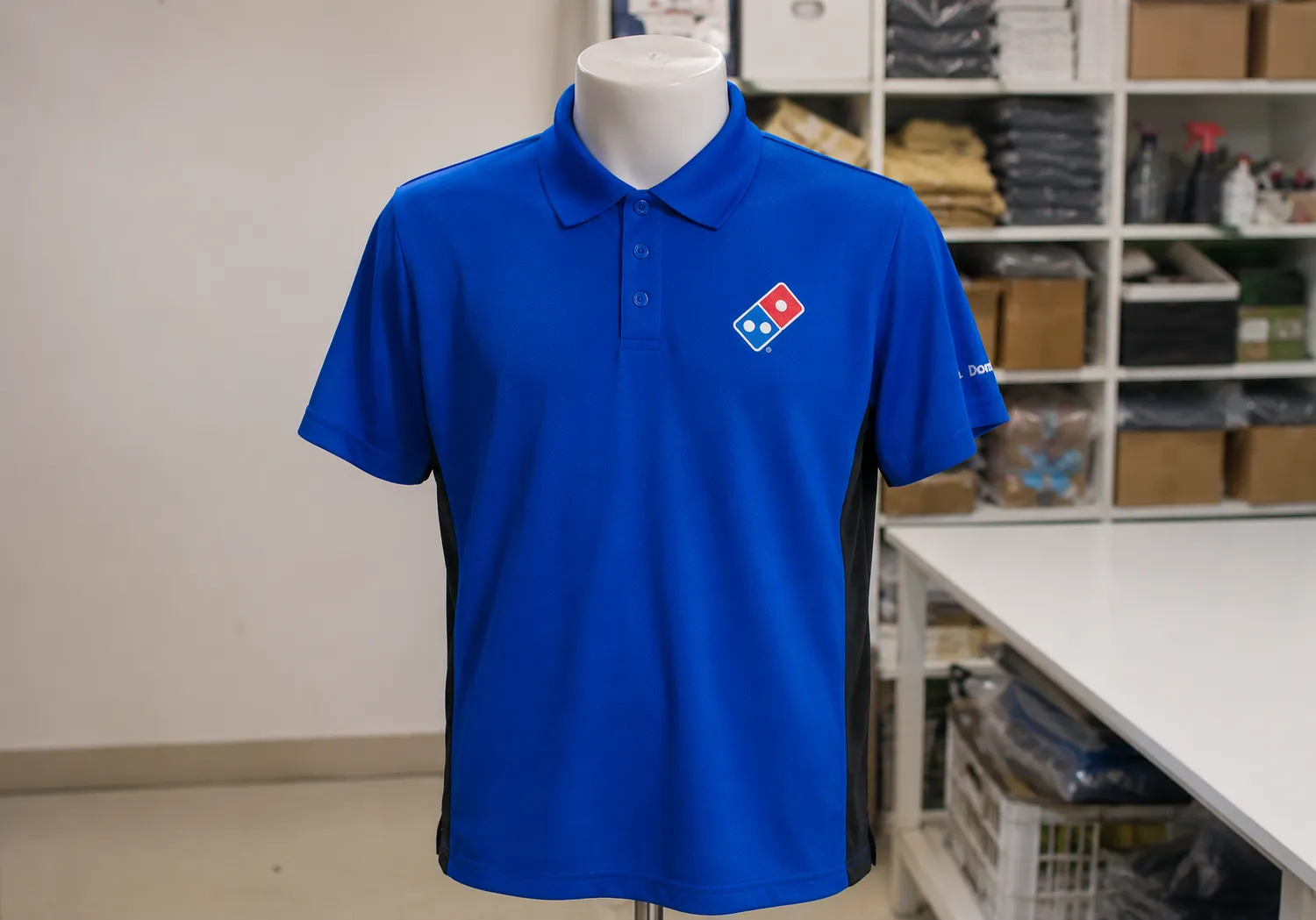 Фирменные поло для сотрудников Domino’s Pizza