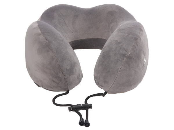 Подушка для путешествий с эффектом памяти «Bluewinder», Цвет серый