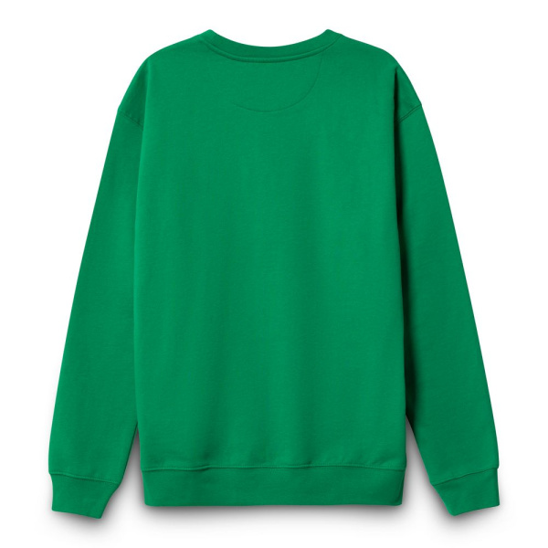 Свитшот унисекс Columbia, ярко-зеленый, XS–3XL