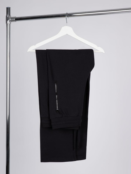 Джоггеры унисекс Kosmos, черные, XS–XXL