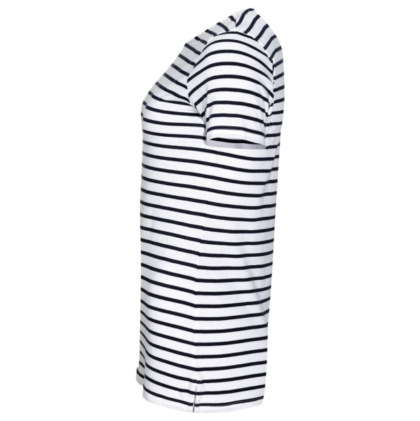 Футболка Miles Women белая с темно-синим, XS–XXL