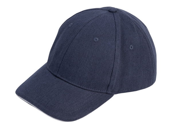 Бейсболка «Cancun», Цвет темно-синий, белый